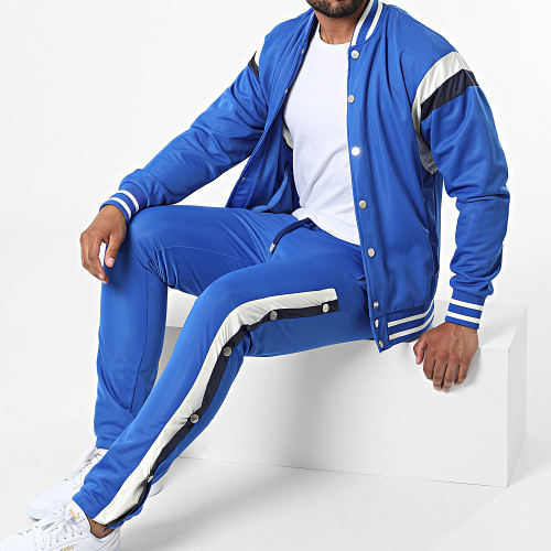 Ensemble Veste Et Pantalon Jogging Bleu Roi