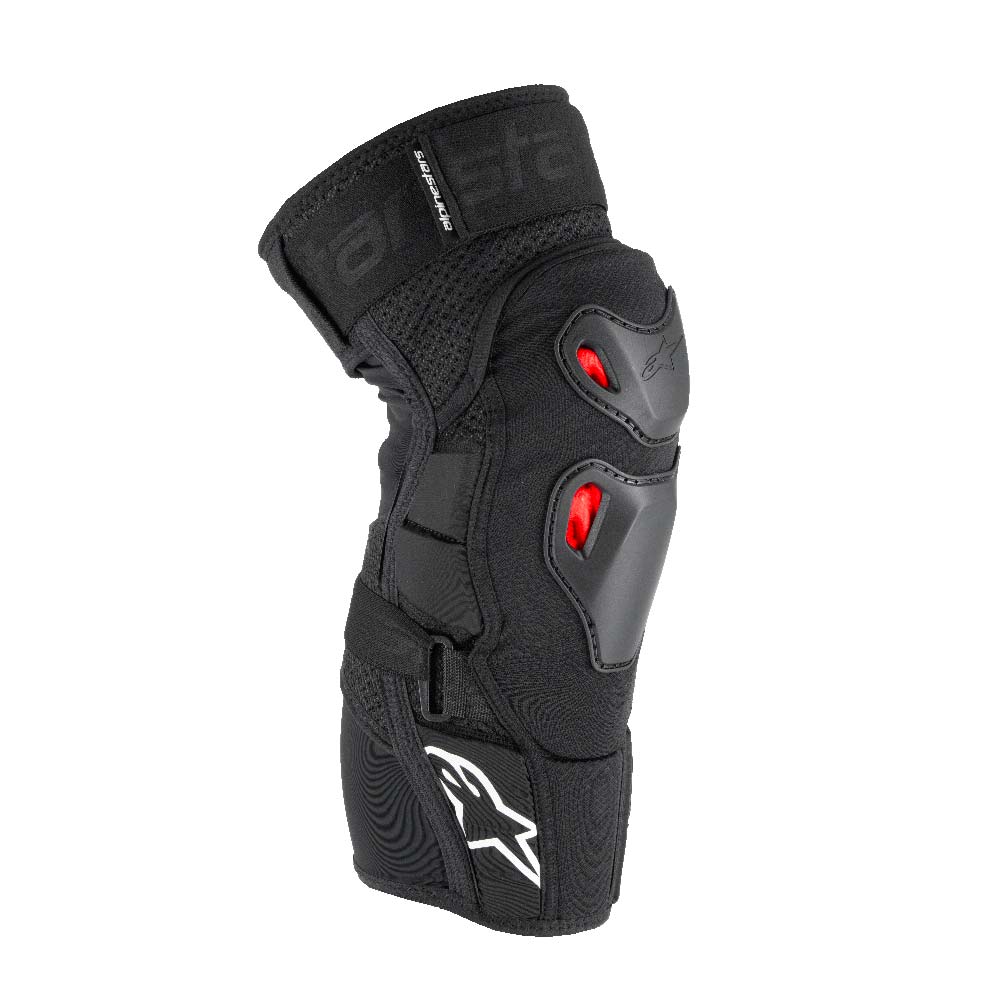 Alpinestars - Genouillères Bionic Pro Plasma Noir / Rouge / Blanc