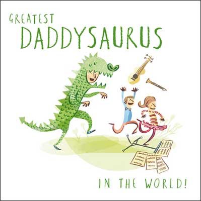 Dinosaur Dad Father's Day Card