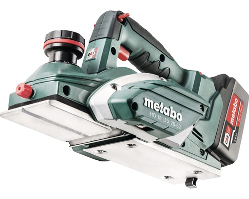 Metabo 18V HO 18 LTX 20-82 accu schaafmachine, zonder accu en lader, inclusief omkeerbare messen