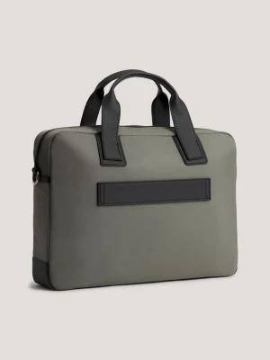 Bolsa para laptop com logotipo em relevo
