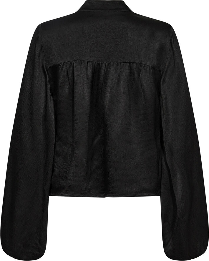 Designers Remix Lucille Bow Blouse Sort