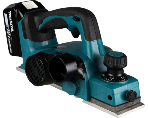 Makita DKP180Z 82 mm 18 V accu schaafmachine, zonder accu en lader