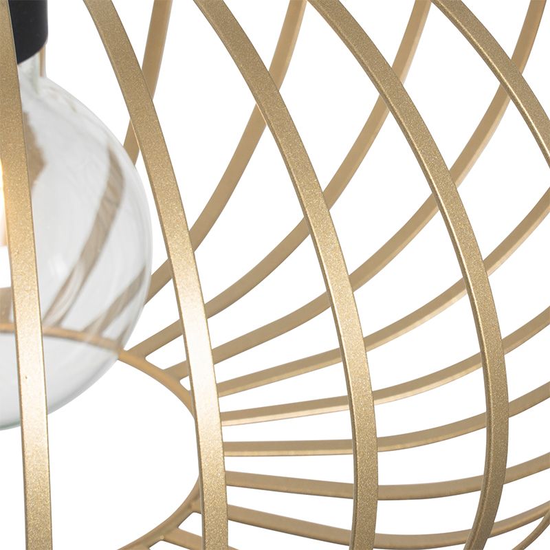 Design hanglamp messing 39cm - Johanna