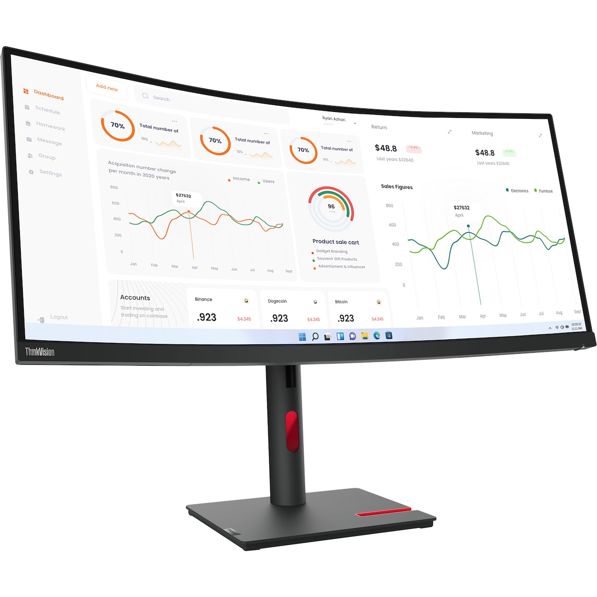 Lenovo ThinkVision T34w-30 34