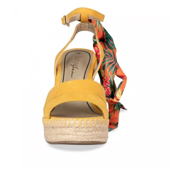 Sandales JAUNE LADY GLAM
