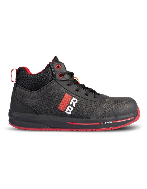 Redbrick Werkschoen Comet High Zwart - Werkschoenen