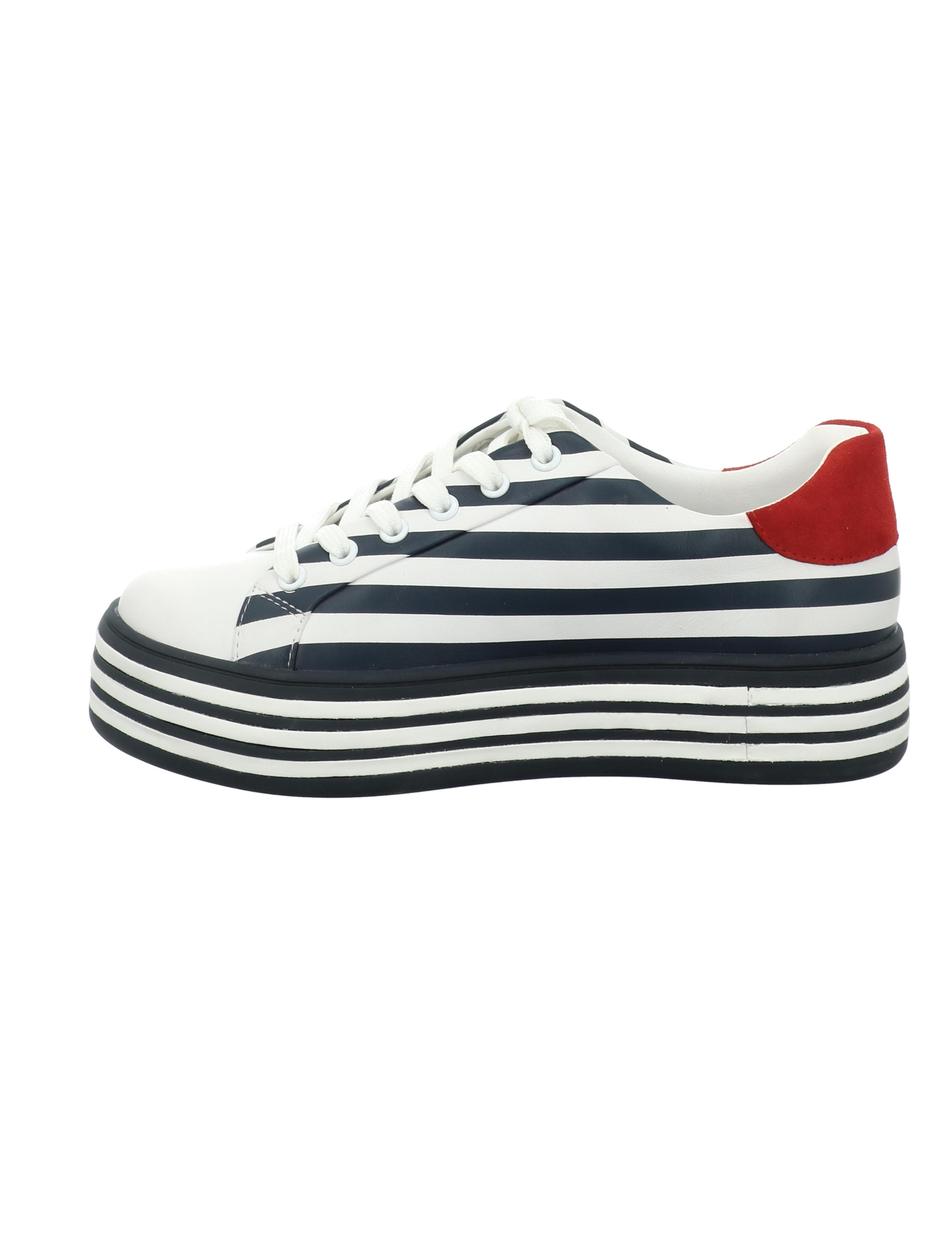 Sneaker Novara 02, weiss-blau