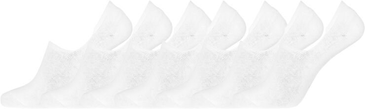 JBS JBS in-shoe bamboo 7 pairs in a box Hvid