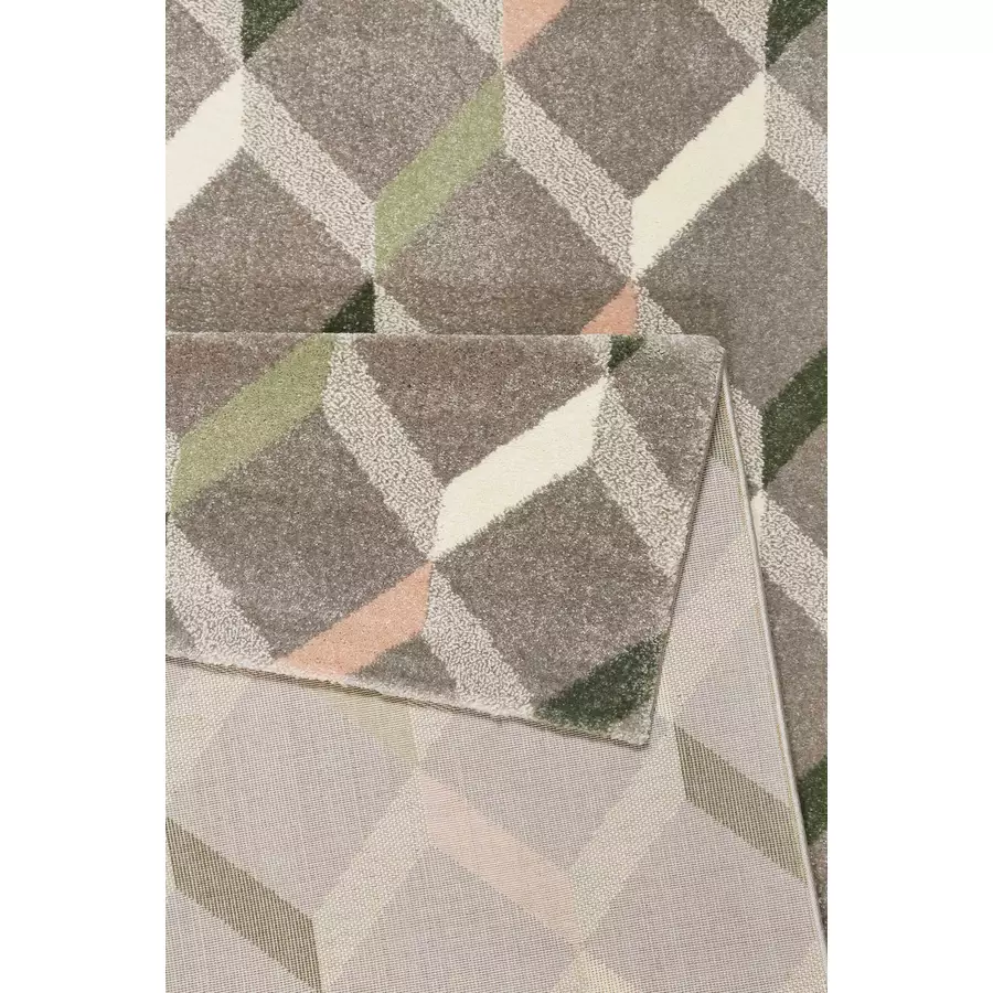 Esprit Kurzflorteppich Rica grau