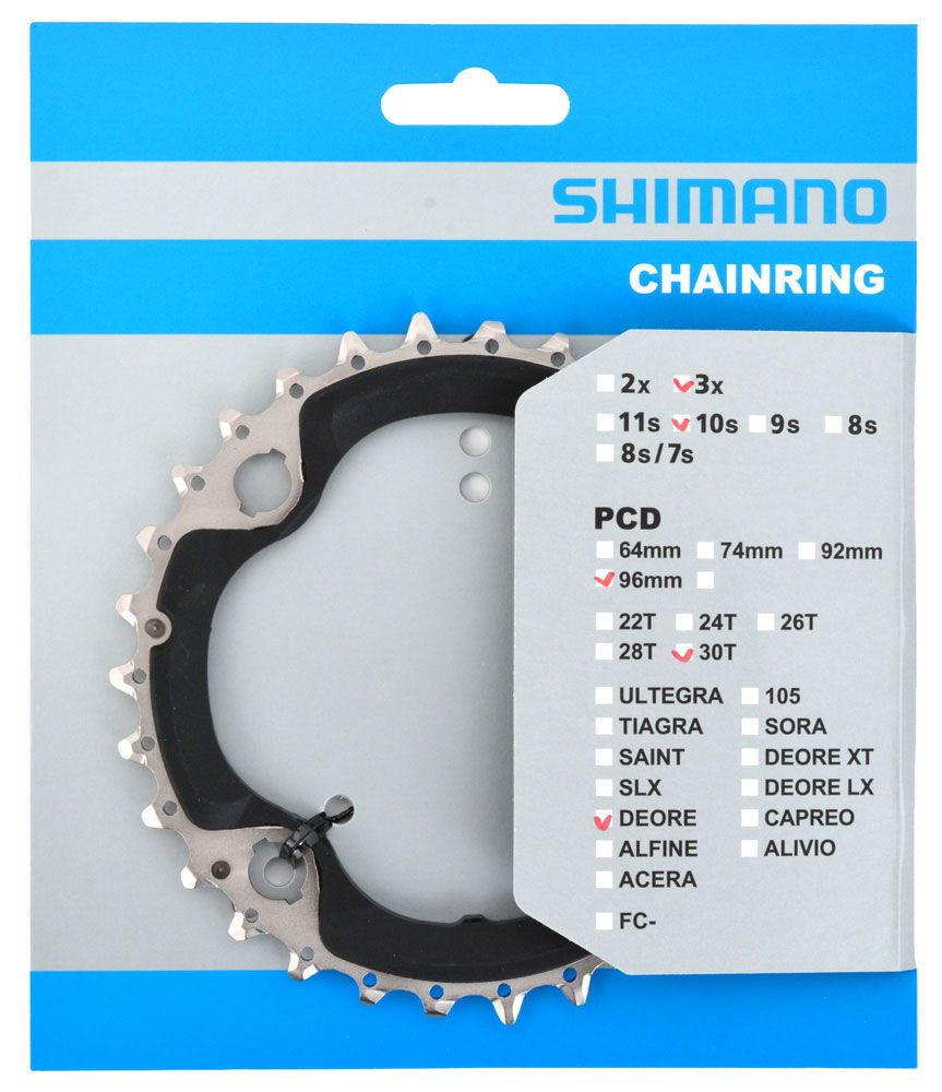 Shimano DEORE Kettenblatt für FC-M6000-3 40/30/22 Zähne kaufen | Bike-Discount