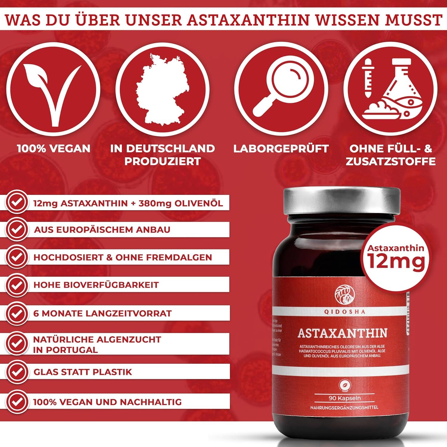 QIDOSHA Astaxanthin Softgels