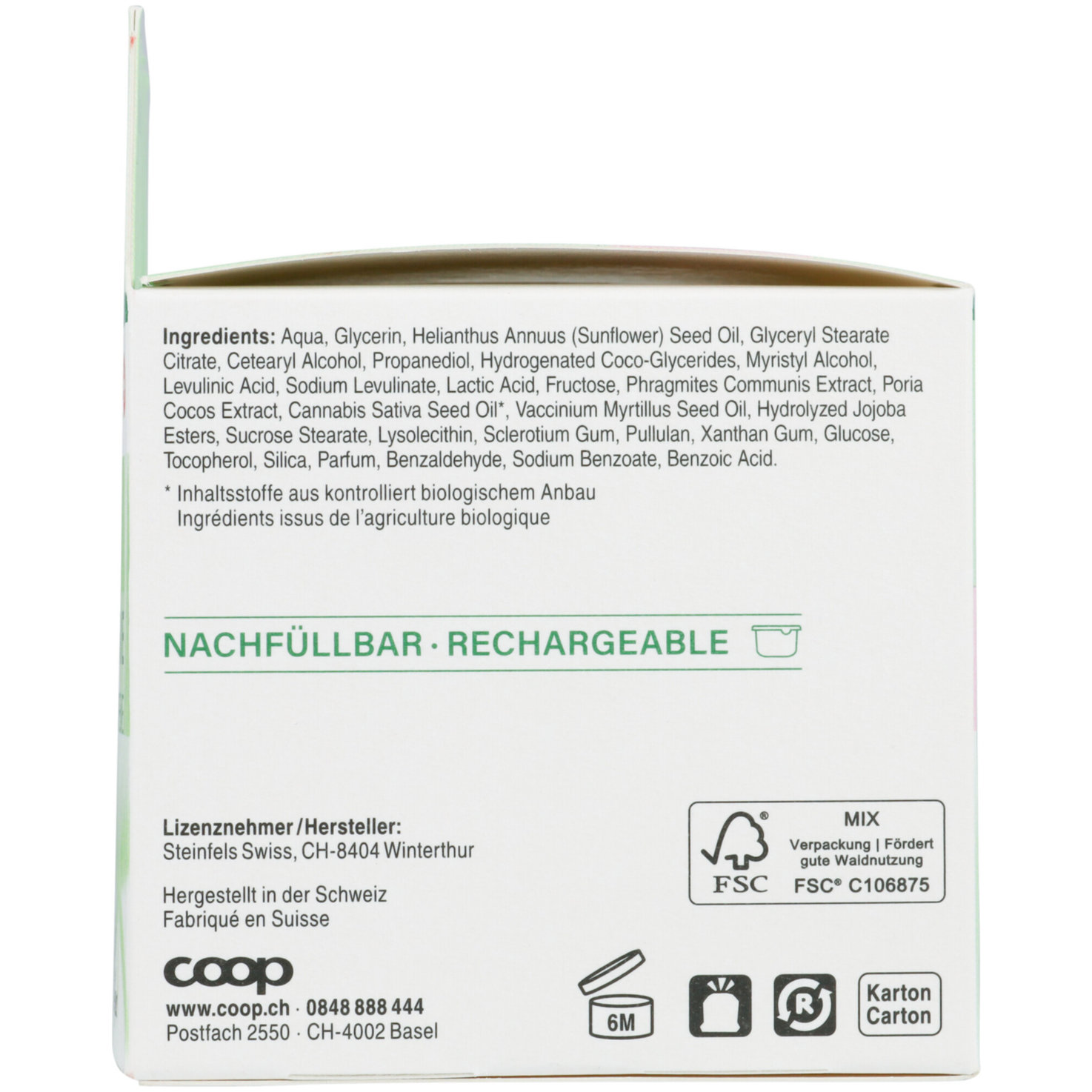 Naturaline Ultra Sensitive Nachtcreme Anti-Agin