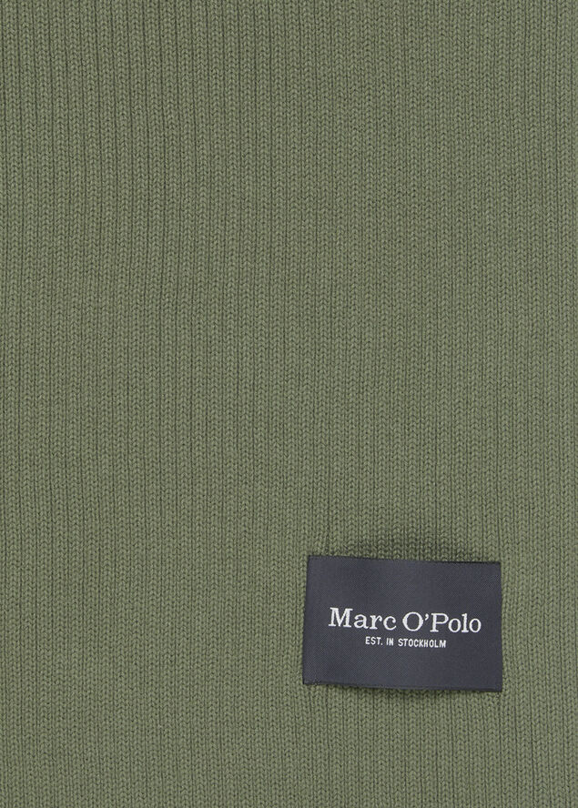 Marc O’Polo Scarve, knitted, solid Victorian mist