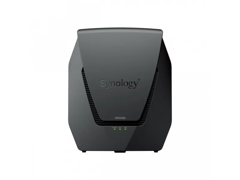 Synology WRX560 - Trådløs router - mesh 4-port switch - 1GbE, 2.5GbE - WAN-porte: 2