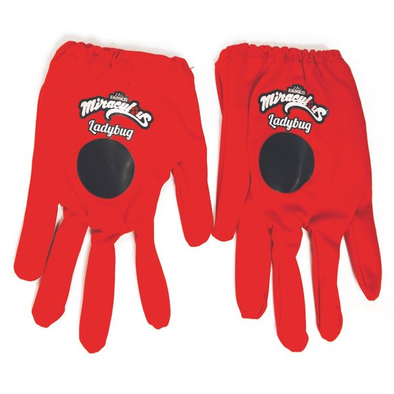 Gants Miraculous Ladybug taille unique