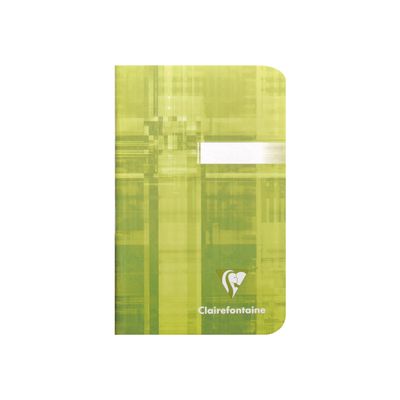 Clairefontaine - Carnet 9 x 14 cm - 96 pages - petits carreaux (5x5 mm) - disponible dans différentes couleurs