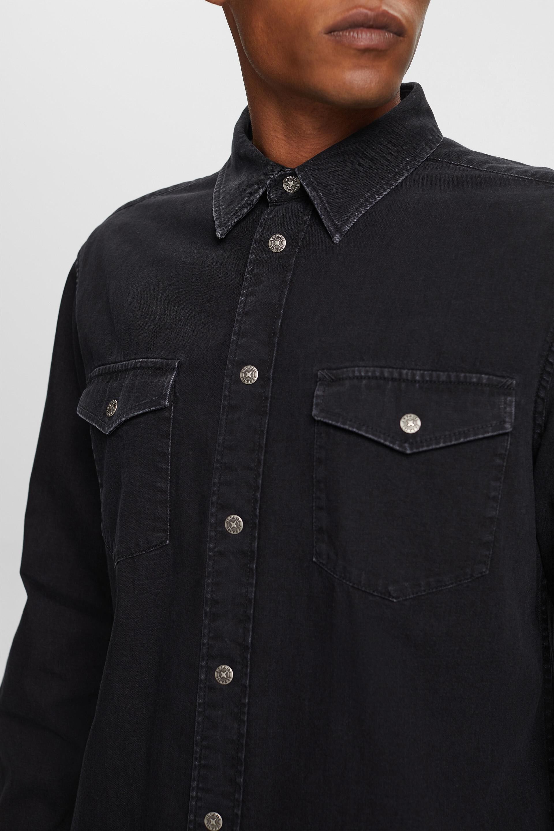 Chemise en jean, 100 % coton