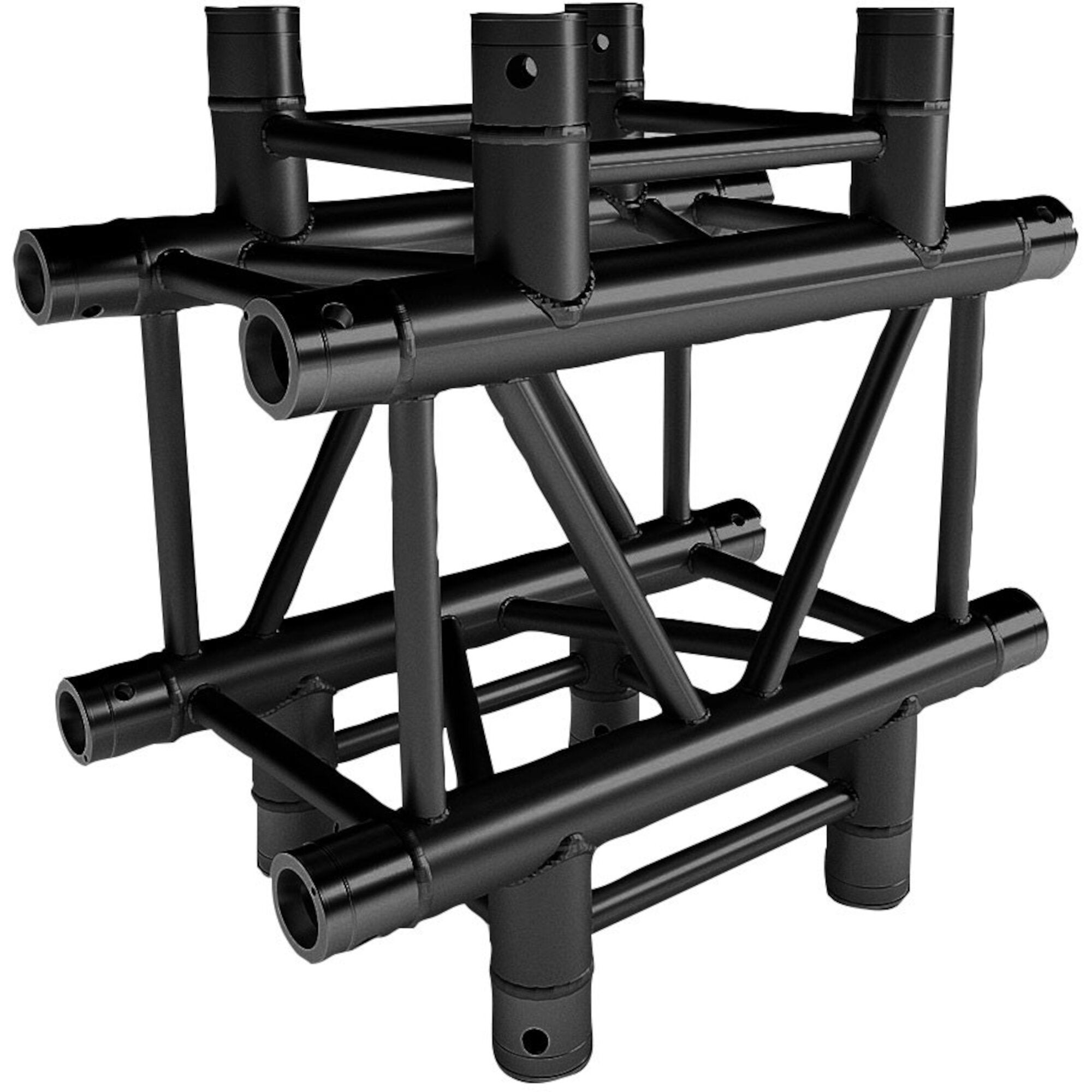 Contestage QUATRO-A04 blk vierkant truss 4-weg hoek