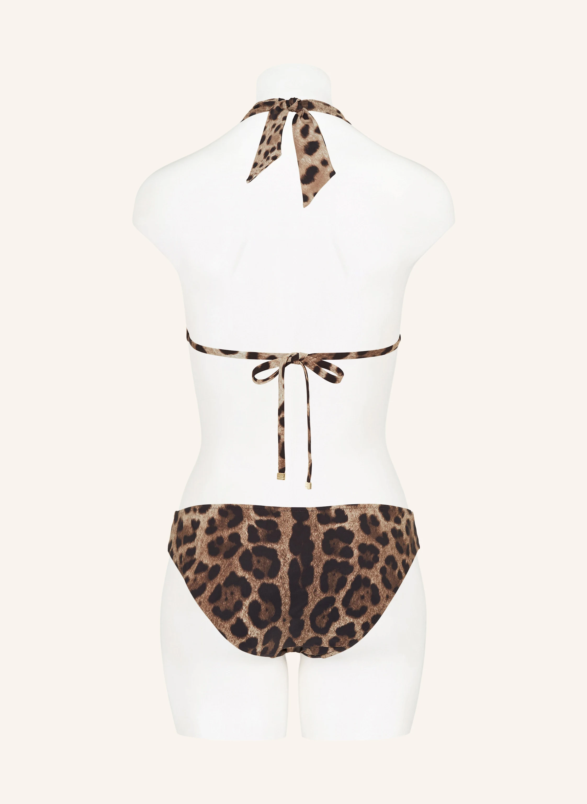 DOLCE & GABBANA Triangel-Bikini-Top LEO NEW