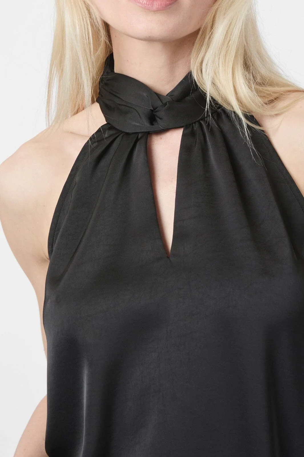 Neo Noir Svala Heavy Sateen Top 165635