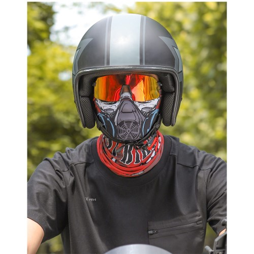 Bandana Motorrad Schal Fahrrad Halstuch Biker Sturmmaske Ski Schlauchschal - Pirat