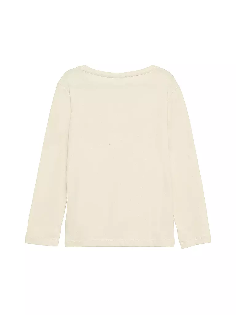 S.OLIVER Mädchen Langarmshirt creme
