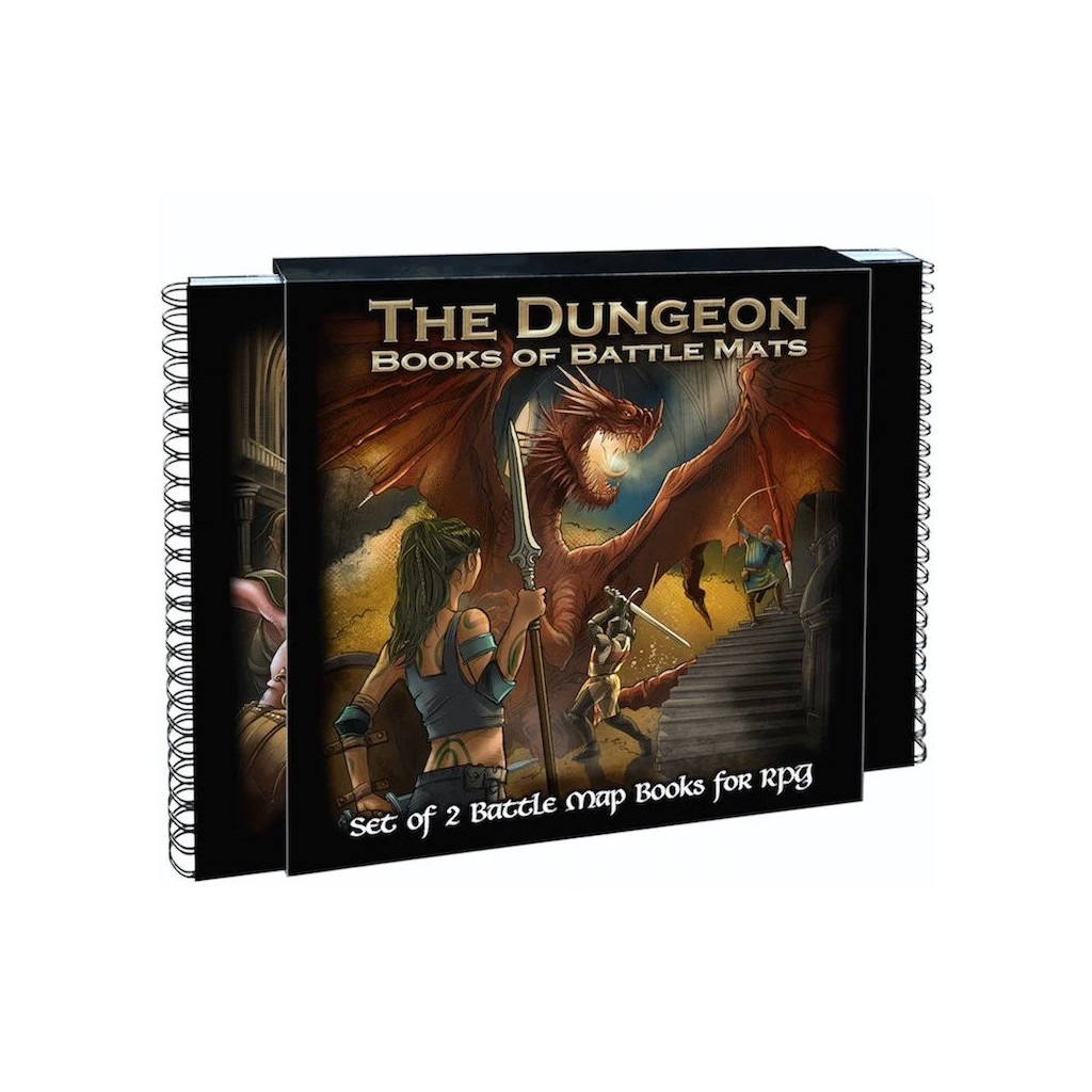 Livre Plateau de Jeu : The Dungeon Books of Battle Mats