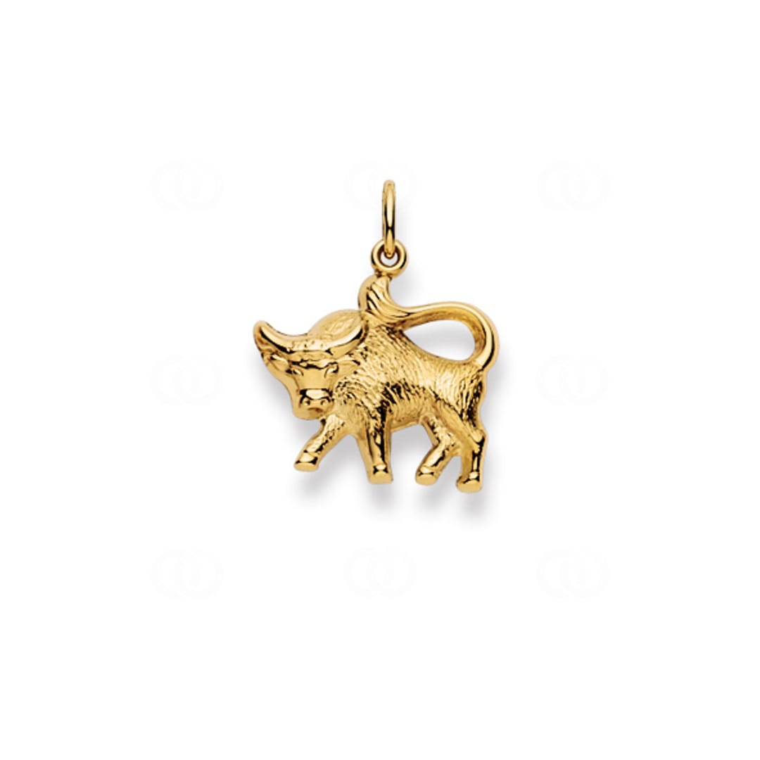 Anhänger 750/18 K Gelbgold Sternzeichen Stier