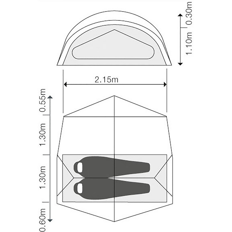 Exped Outer Space II Zelt