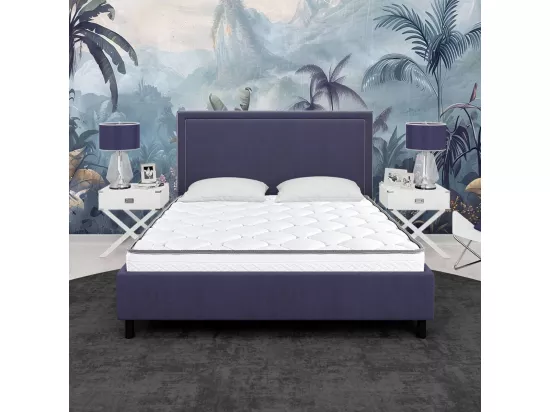 IZAC - Matelas 140x190 cm Mousse haute résilience Soutien ferme Ep.20cm
