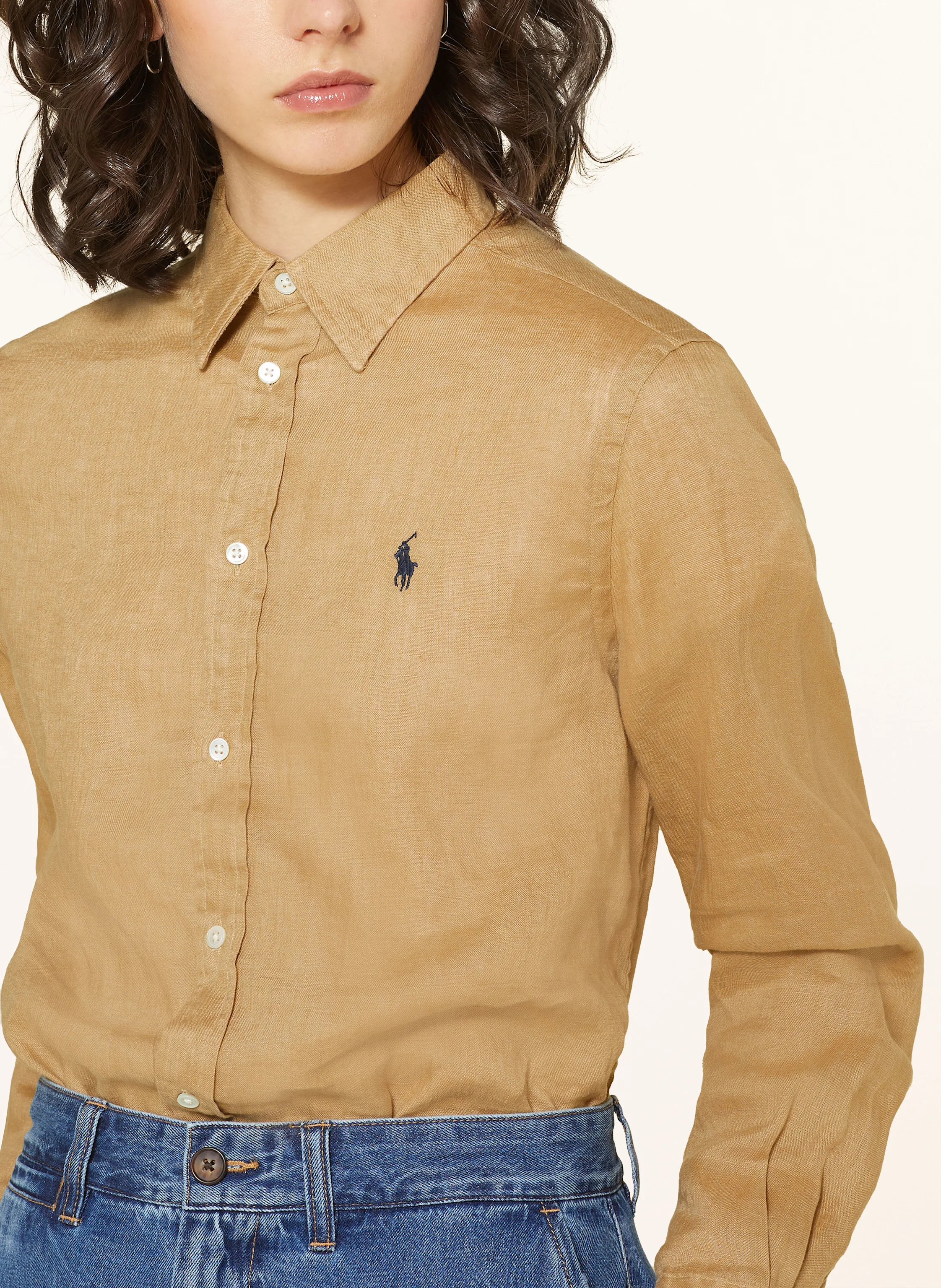 POLO RALPH LAUREN Hemdbluse aus Leinen