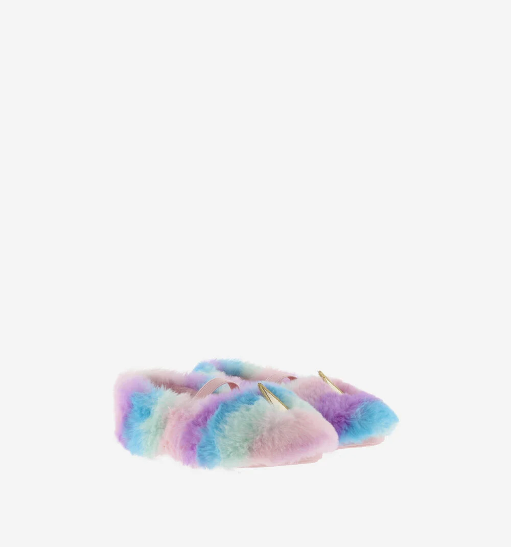 GIMNASIA MAISON LICORNE Pantoufles pour femmes et filles ROSA