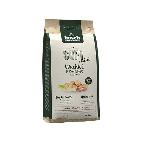 Bosch Soft Mini Hondenvoer - Kwartel & Aardappel