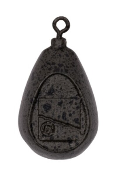 Plombs poire plate Preston avec émerillon (2 pièces)