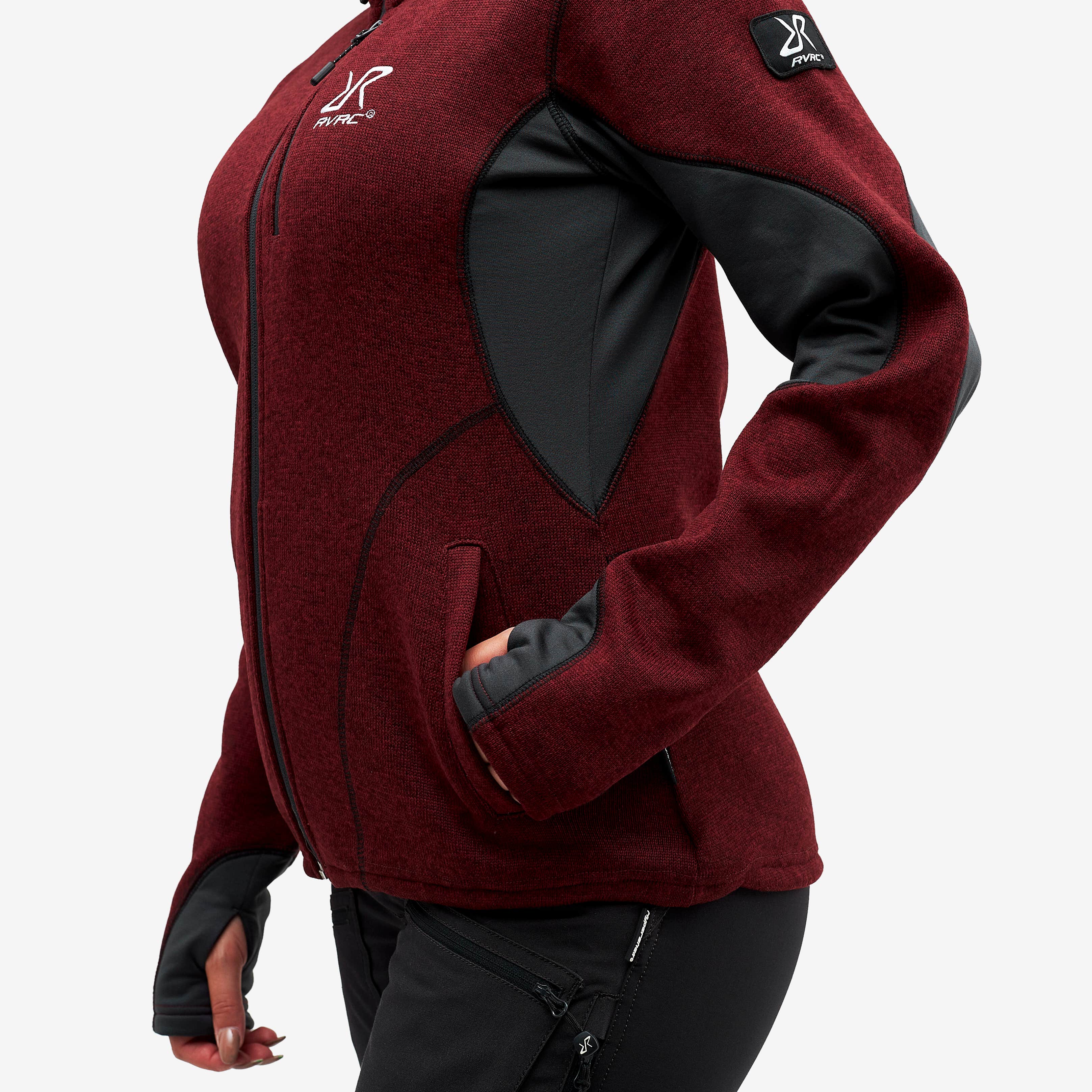 Fusion Fleece Dame Bison Red