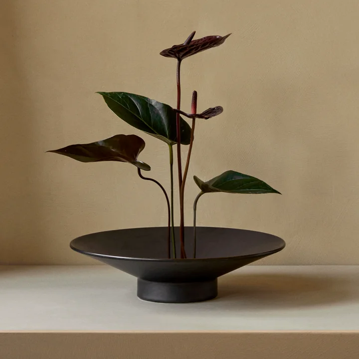 Audo - Hana Vase H 26 cm, aschgrau