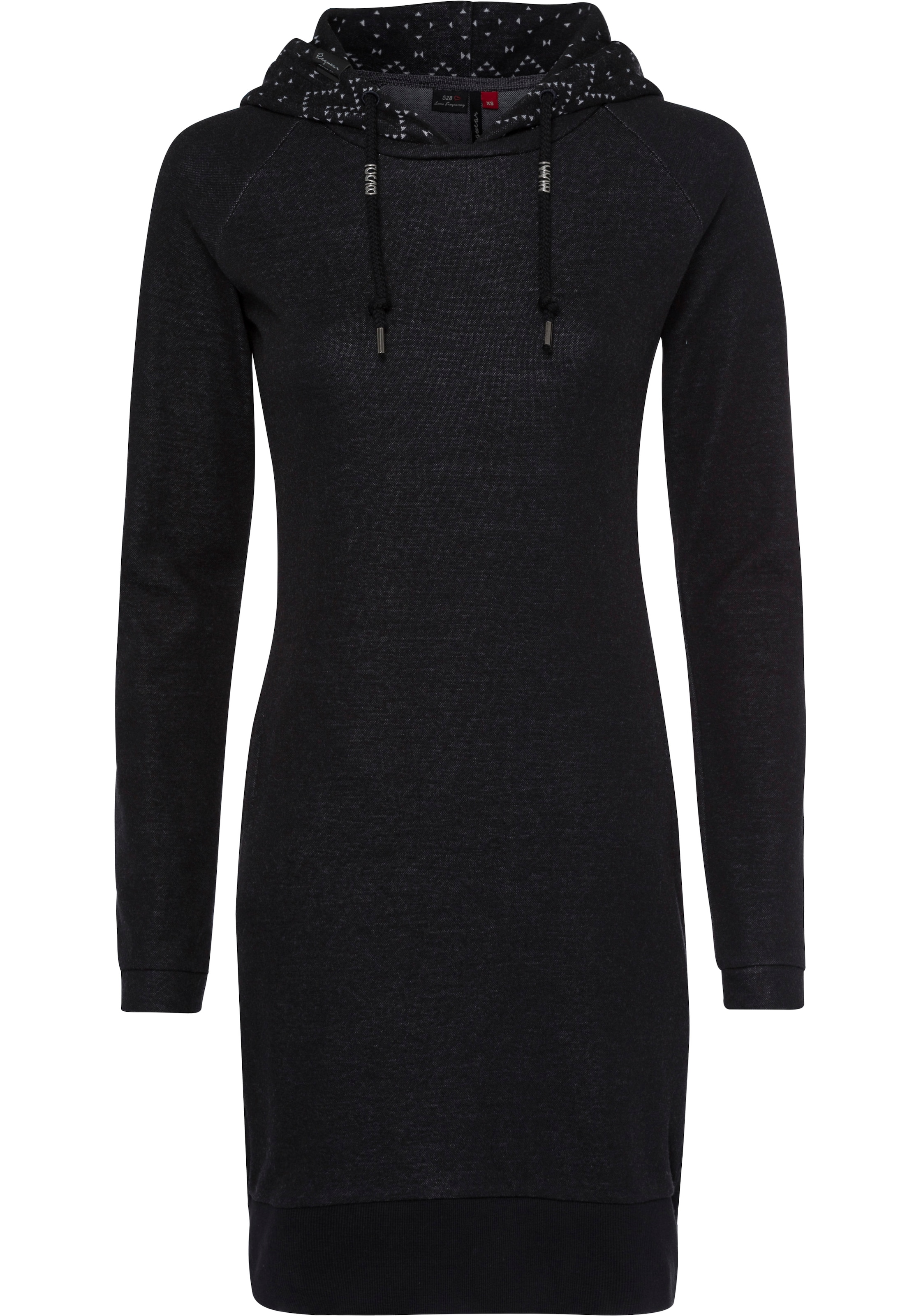 Ragwear Sweatkleid »BESS O« Kängurutasche Hoodie mit Tunnelzug-Kapuze