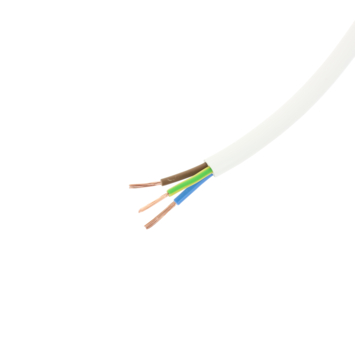 Handson Stroomkabel 3 x 1,5mm² Wit 10 Meter