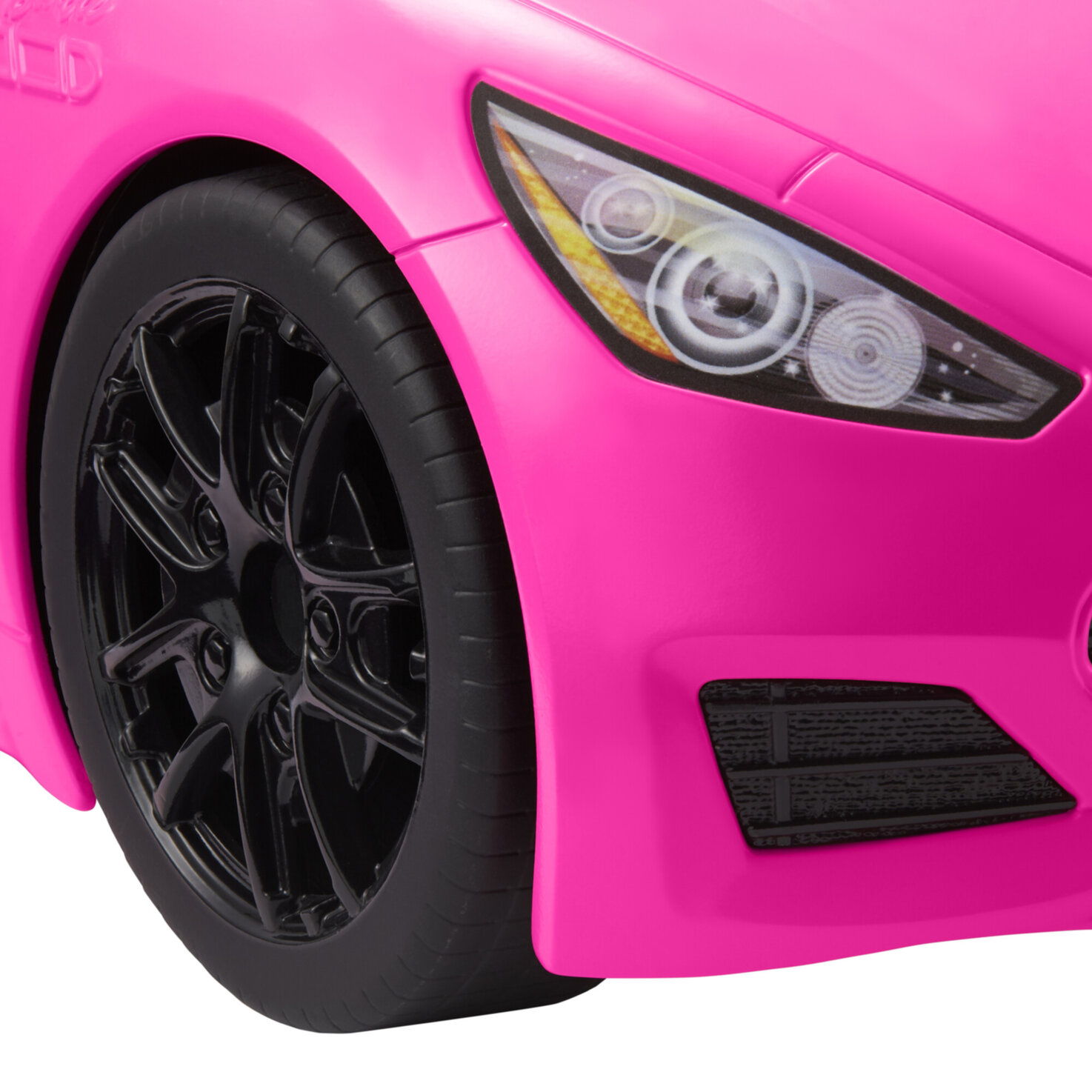 Barbie Glam Cabrio Auto Pink & Schwarz