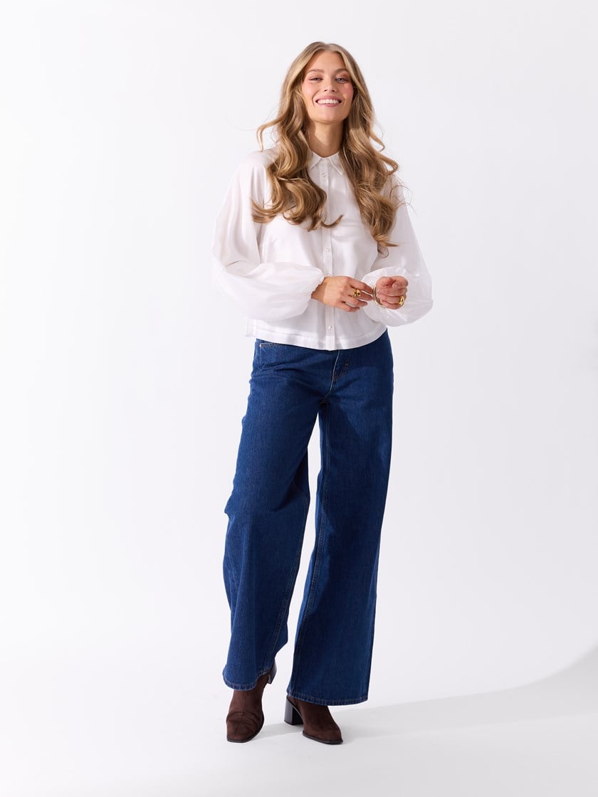 Stella bluse Bright White