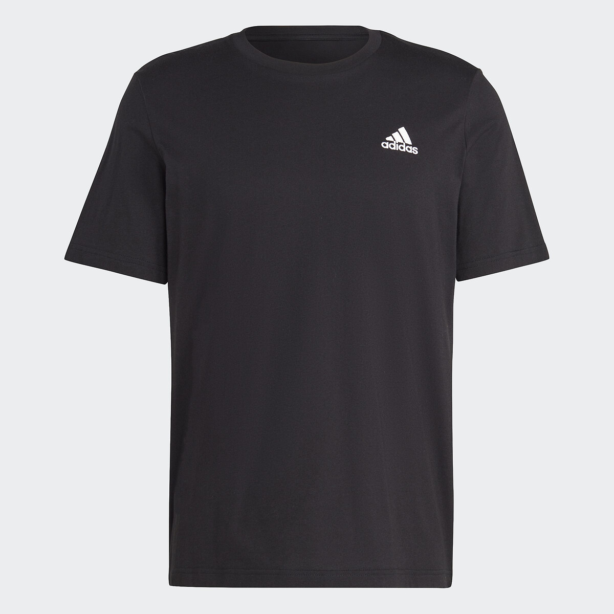 ADIDAS ROUPAS ESPORTIVAS<br>Camiseta de malha com pequeno logotipo bordado