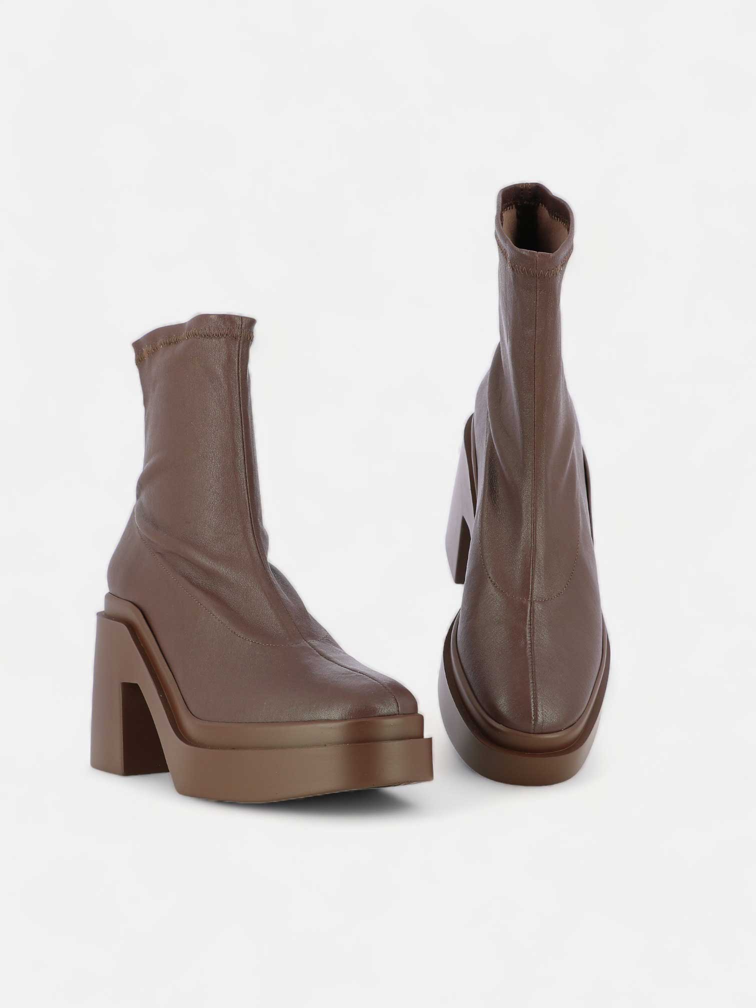 ANKLE BOOTS - NINA ankle boots, leather dark brown || OUTLET