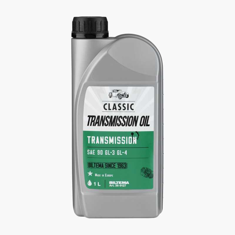 Mineraloljebasert girolje til veteranbiler, SAE 90 GL3/GL4, 1 liter
