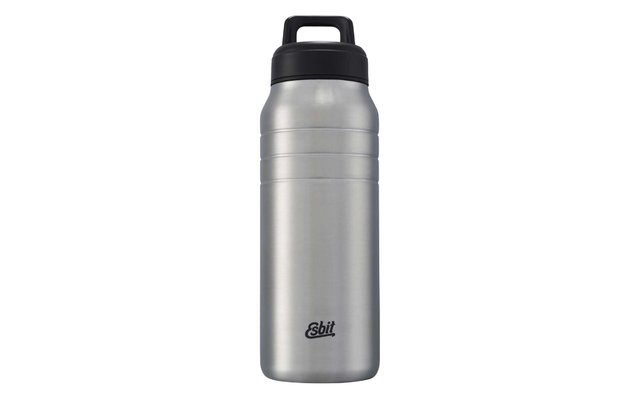 Esbit Majoris Edelstahl Isolierflasche schwarz