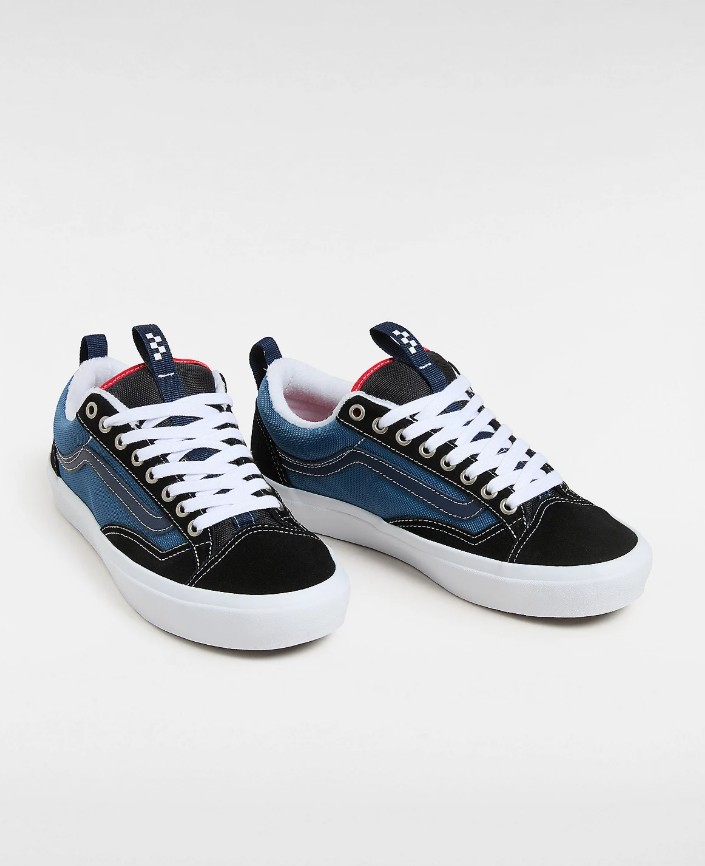 Vans Skate Old Skool 36  Black Stv Navy 8.5 US / 41 EU