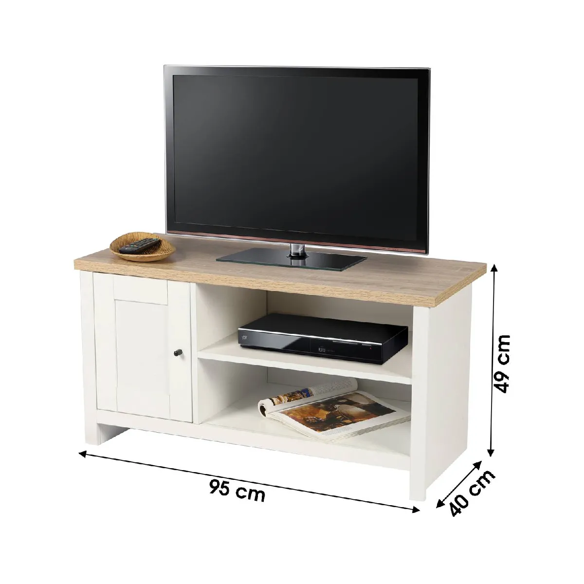 Urban Living Meuble TV Hanoï Blanc