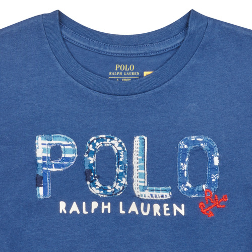 Polo Ralph Lauren - SS POLO TEE-KNIT SHIRTS-T-SHIRT Azul