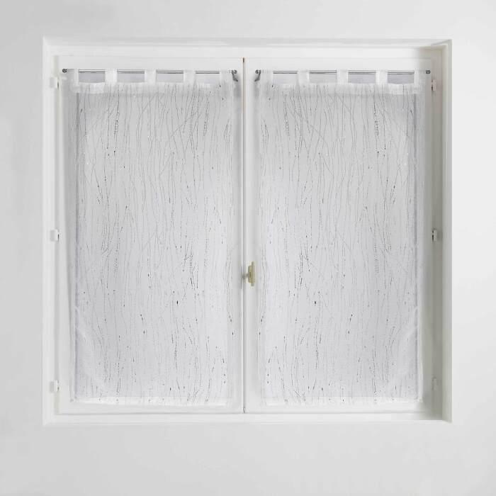 PAIRE DROITE PASSANTS 2X45X90CM FILIANE BLANC