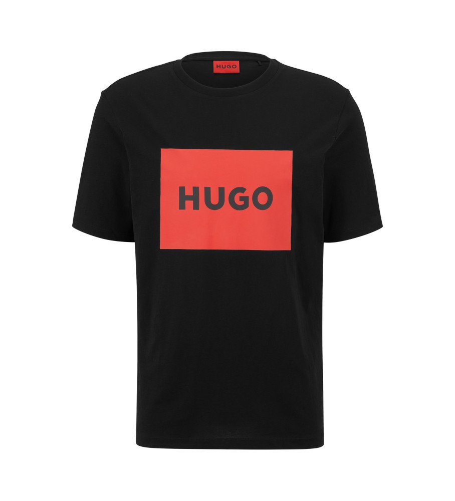 Camiseta preta HUGO Dulive